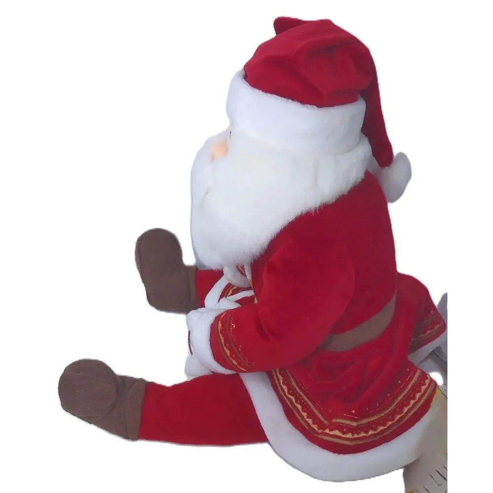 Vintage Hallmark The Polar Express Talking Santa Claus Plus